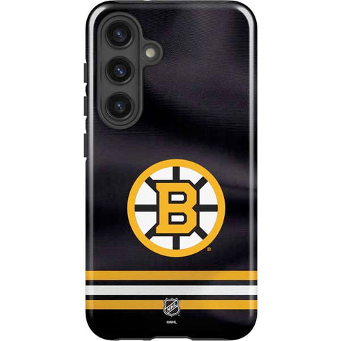 NHL Boston Bruins Home Jersey Galaxy S25 Plus Impact Case