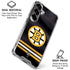 NHL Boston Bruins Home Jersey Galaxy S26 Clear Case