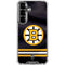 NHL Boston Bruins Home Jersey Galaxy S26 Plus Clear Case