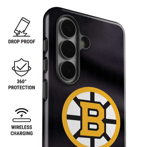 NHL Boston Bruins Home Jersey Galaxy S26 Plus Impact Case