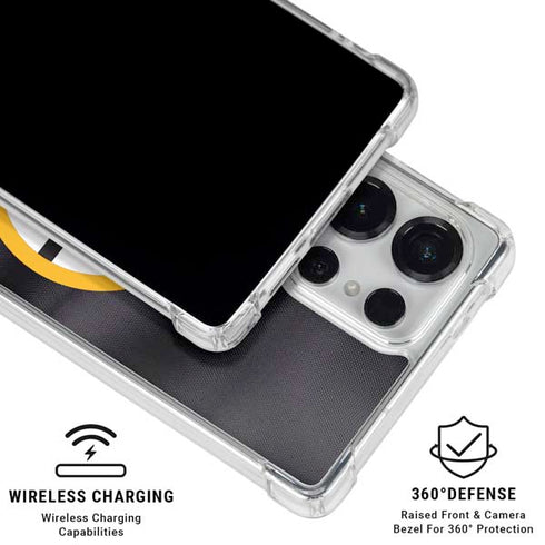 NHL Boston Bruins Home Jersey Galaxy S26 Ultra Clear Case