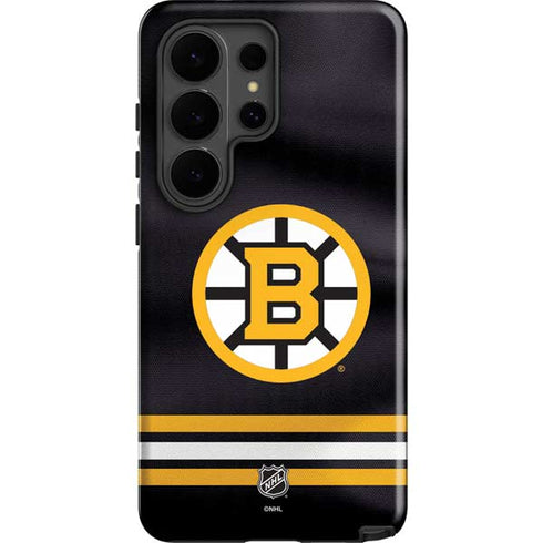 NHL Boston Bruins Home Jersey Galaxy S26 Ultra Impact Case