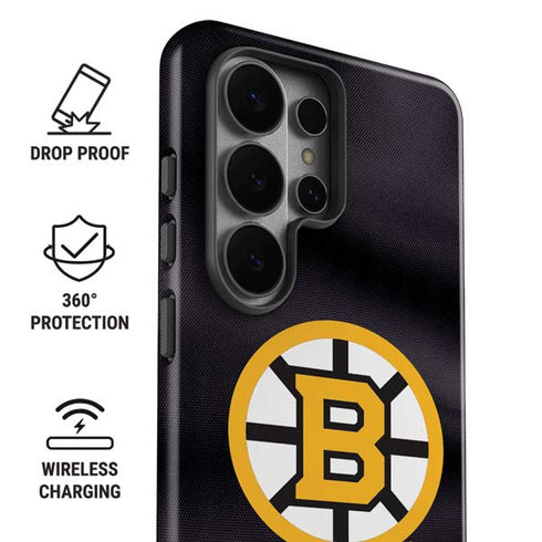 NHL Boston Bruins Home Jersey Galaxy S26 Ultra Impact Case