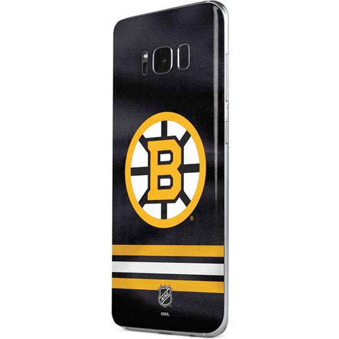 NHL Boston Bruins Home Jersey Galaxy S8 Plus Skin