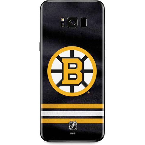 NHL Boston Bruins Home Jersey Galaxy S8 Skin