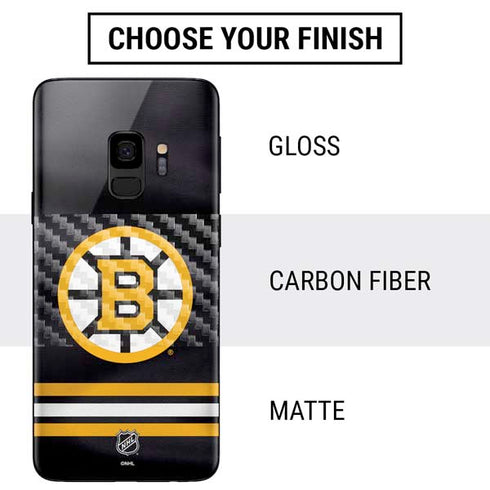 NHL Boston Bruins Home Jersey Galaxy S9 Skin