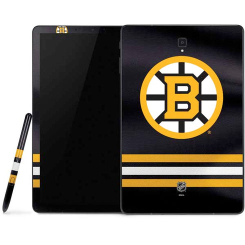 NHL Boston Bruins Home Jersey Samsung Galaxy Tab Skin