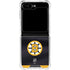 NHL Boston Bruins Home Jersey Galaxy Z Flip5 5G Clear Case