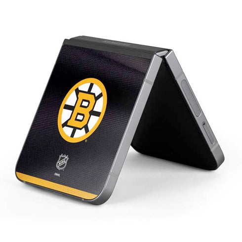 NHL Boston Bruins Home Jersey Galaxy Z Flip6 Skin