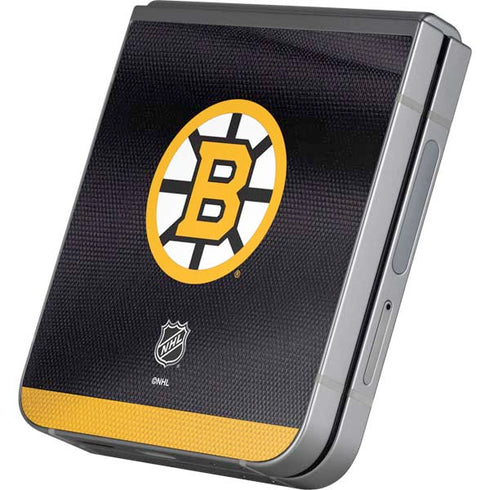 NHL Boston Bruins Home Jersey Galaxy Z Flip6 Skin