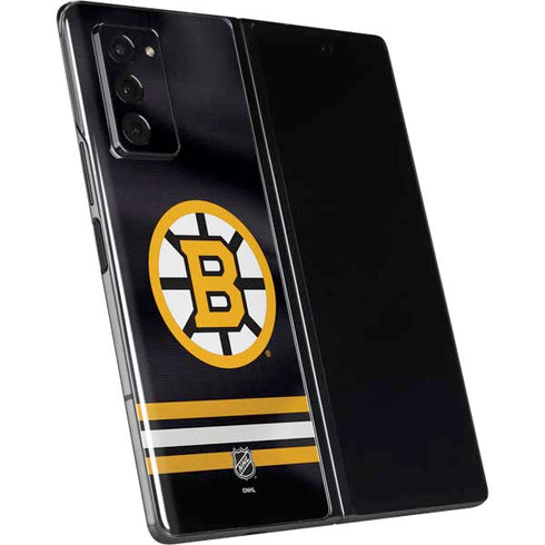 NHL Boston Bruins Home Jersey Galaxy Z Fold2 5G Skin