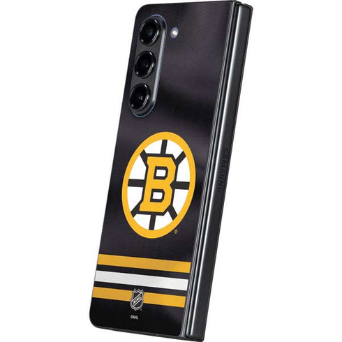 NHL Boston Bruins Home Jersey Galaxy Z Fold5 5G Skin