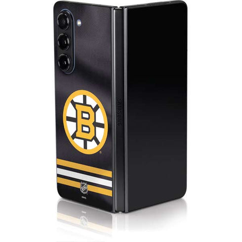 NHL Boston Bruins Home Jersey Galaxy Z Fold5 5G Skin