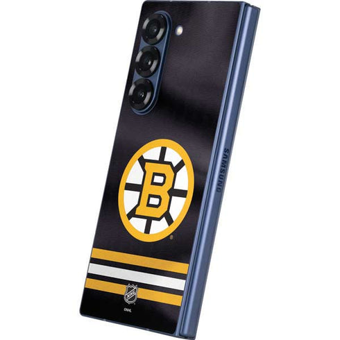 NHL Boston Bruins Home Jersey Galaxy Z Fold6 Skin