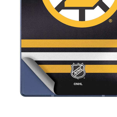 NHL Boston Bruins Home Jersey Galaxy Z Fold6 Skin
