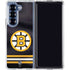 NHL Boston Bruins Home Jersey Galaxy Z Fold7 Clear Case