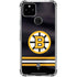 NHL Boston Bruins Home Jersey Google Pixel 4a 5G Clear Case