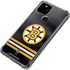 NHL Boston Bruins Home Jersey Google Pixel 4a 5G Clear Case