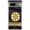 NHL Boston Bruins Home Jersey Google Pixel 8a Clear Case