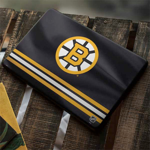 NHL Boston Bruins Home Jersey Google Pixelbook Go Skin