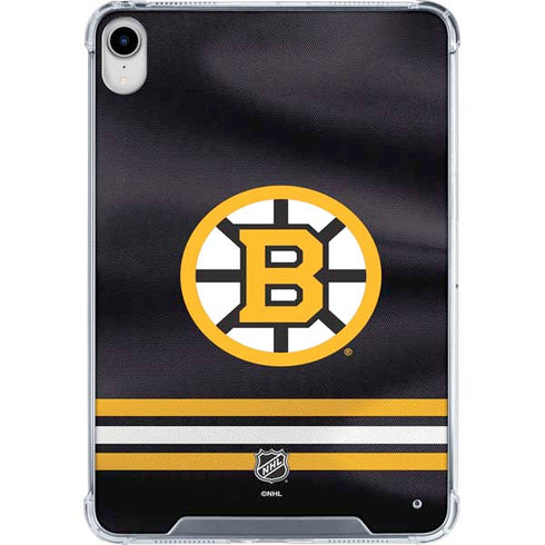 NHL Boston Bruins Home Jersey iPad 11th Gen (2025) Clear Case