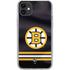 NHL Boston Bruins Home Jersey iPhone 11 Clear Case