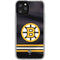 NHL Boston Bruins Home Jersey iPhone 11 Pro Clear Case