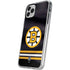 NHL Boston Bruins Home Jersey iPhone 11 Pro Clear Case
