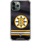 NHL Boston Bruins Home Jersey iPhone 11 Pro Max Clear Case