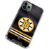 NHL Boston Bruins Home Jersey iPhone 11 Pro Max Clear Case