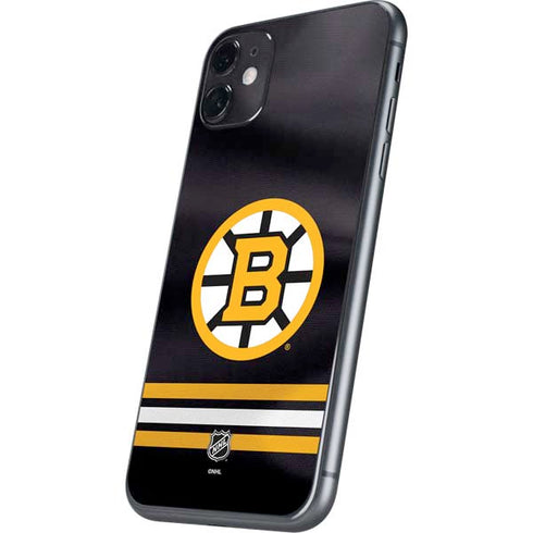 NHL Boston Bruins Home Jersey iPhone 11 Skin