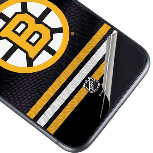 NHL Boston Bruins Home Jersey iPhone 11 Skin