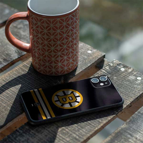 NHL Boston Bruins Home Jersey iPhone 11 Skin