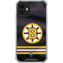 NHL Boston Bruins Home Jersey iPhone 12 Clear Case