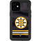 NHL Boston Bruins Home Jersey iPhone 12 Mini Waterproof Case