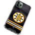 NHL Boston Bruins Home Jersey iPhone 12 Pro Clear Case