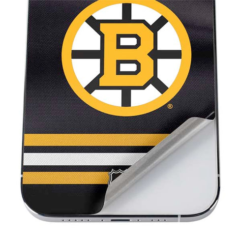 NHL Boston Bruins Home Jersey iPhone 12 Pro Skin