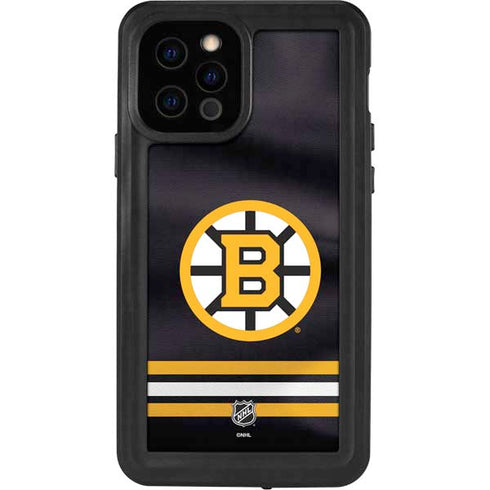 NHL Boston Bruins Home Jersey iPhone 12 Pro Waterproof Case