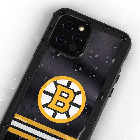 NHL Boston Bruins Home Jersey iPhone 12 Pro Waterproof Case