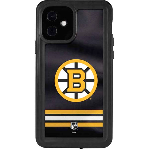 NHL Boston Bruins Home Jersey iPhone 12 Waterproof Case