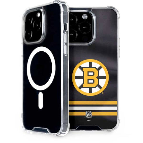 NHL Boston Bruins Home Jersey iPhone 13 Pro MagSafe Case