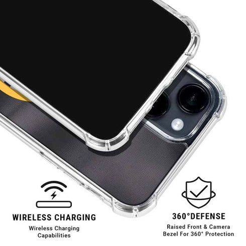 NHL Boston Bruins Home Jersey iPhone 14 Clear Case