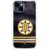 NHL Boston Bruins Home Jersey iPhone 14 Plus Clear Case