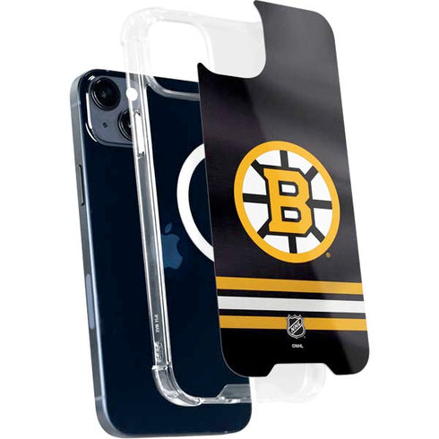 NHL Boston Bruins Home Jersey iPhone 14 Plus MagSafe Case