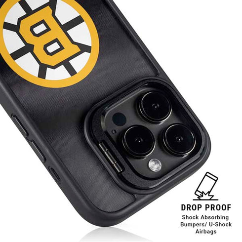 NHL Boston Bruins Home Jersey iPhone 14 Pro Max Kickstand Case