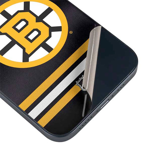 NHL Boston Bruins Home Jersey iPhone 14 Skin