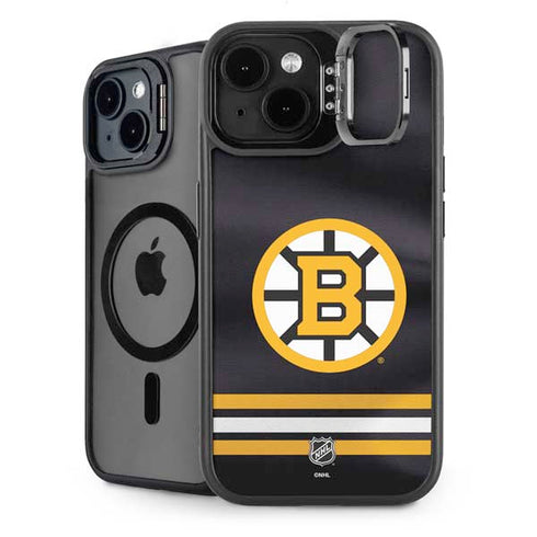 NHL Boston Bruins Home Jersey iPhone 15 Kickstand Case