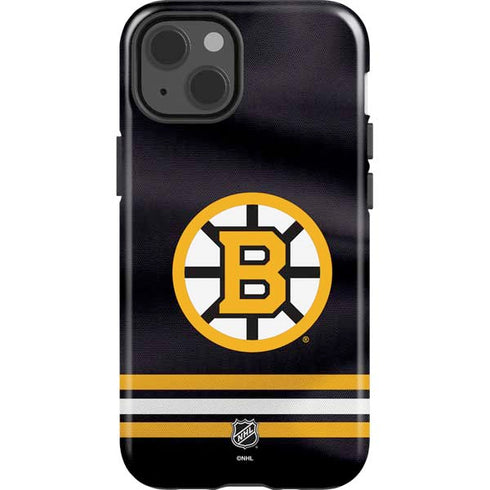 NHL Boston Bruins Home Jersey iPhone 15 Plus Impact Case