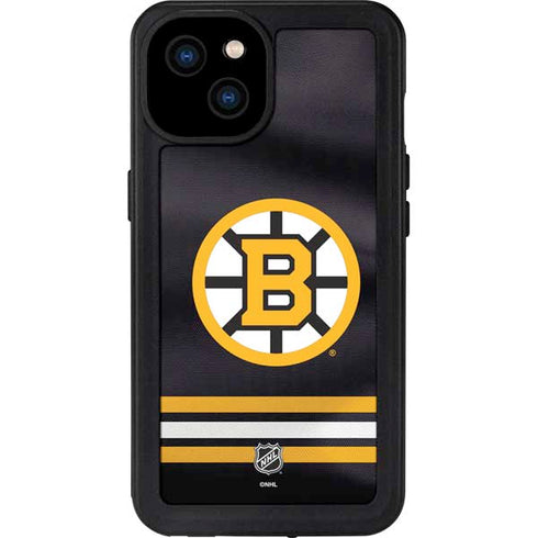 NHL Boston Bruins Home Jersey iPhone 15 Plus Waterproof Case
