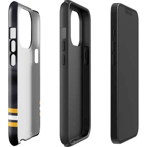 NHL Boston Bruins Home Jersey iPhone 15 Pro Impact Case